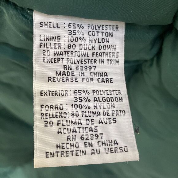 TRIPLE FAT GOOSE Men’s Hooded Puffer Jacket Size L - Picture 6 of 11